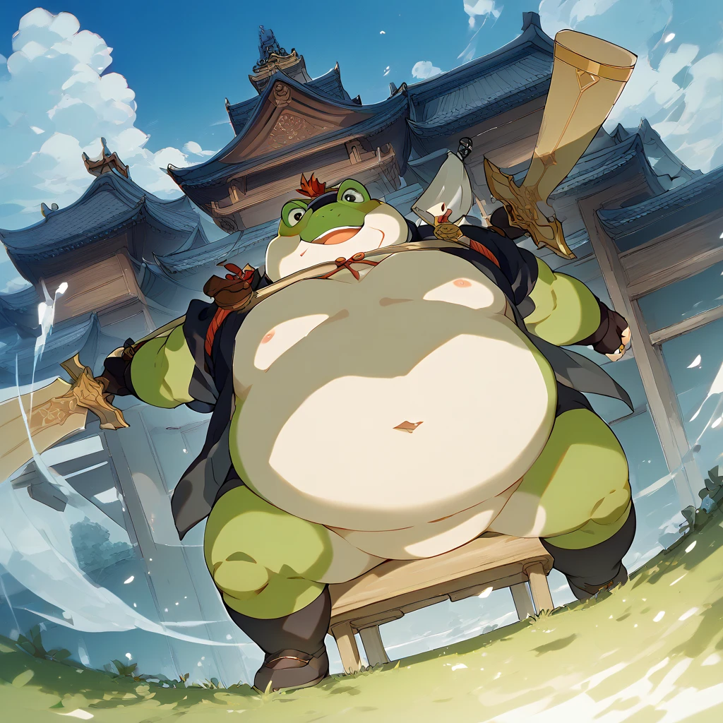 score_9, score_8_up, score_7_up, solo, male focus, chubby young male, orc, green skin, tusks, beard, outdoors, micro armor , shoulder armor, breastplate, upper body, closed mouth, pauldrons, night , shibari , bondage , japanese festival , 祭り , (( transparent wear )) , massive oversized testis , full body , boots , laying spread legs , legs up , arms up , massive ass , tear , ashamed face