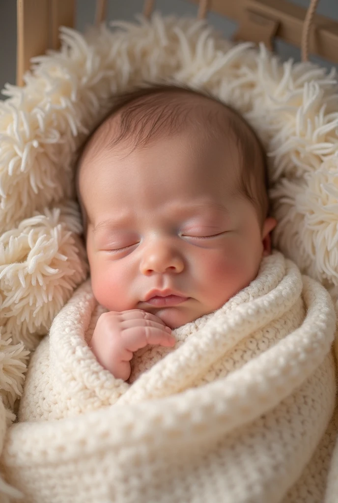 Make a baby with brown hair