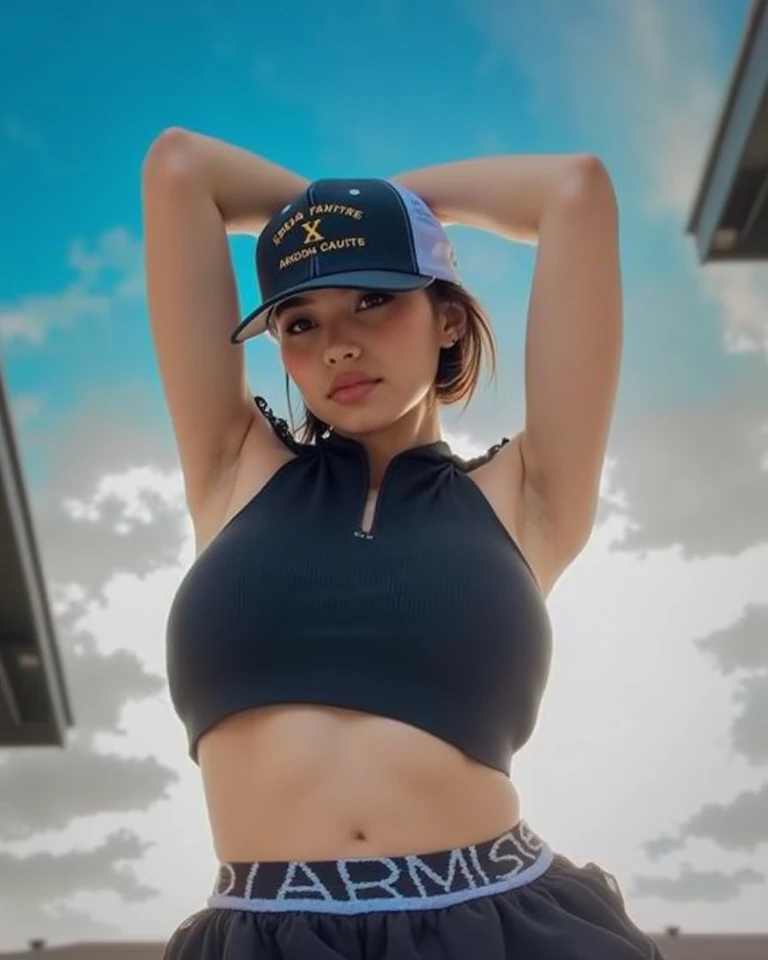 can you make her posing at Coachella 