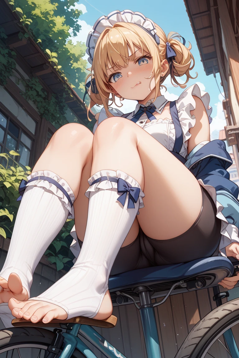 score_9, score_8_up, score_7_up, score_explicit, source_anime,
BREAK
1girl, solo,
<lora:laplace-nikke-richy-v1_pdxl:0.8>, laplace, blonde hair, twintails, long hair, hair ornament, blue eyes,
crossed legs, pantyhose, soles, feet, leaning to the side, head rest,
park bench, park,