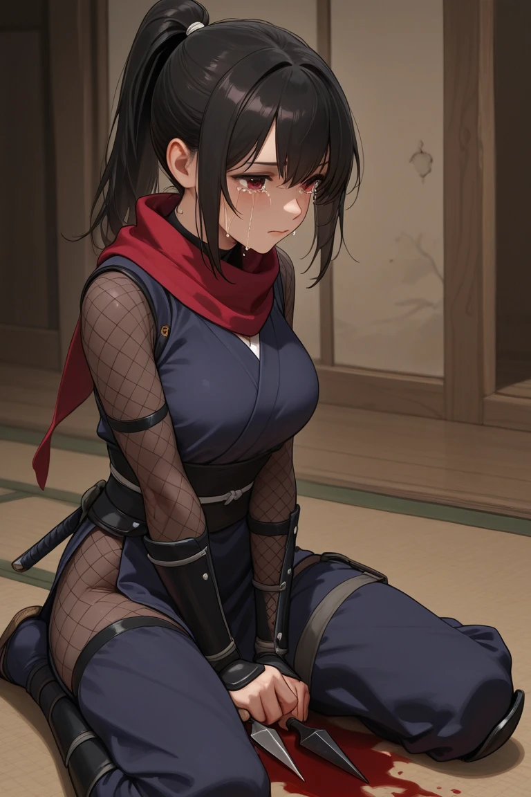 (1 boy, 1 girl), a teenage school girl in mixed bondage wrestling with a teenage boy, they are roughly the same age, the school girl is wearing a red pleaded careered skirt and a black pullover, the girl has a is a bit smaller than the boy, the girl has shoulder long hair, the boy is wearing casual clothes, teenage boy hogtied and struggling against the ropes, school girl applying more ropes to the teenage boys body, blushing boy dominated and controlled by the girl, the girl is smiling and laughing and tries to humiliate the teenage boy, the teenage boy is blushing and ashamed and is gritting his teeth, he desperately tries to break free but to no avail, the boy struggles and squirms against the ropes, the girl is sitting on top of the teenage boy to prevent him from moving and has ropes in her hands and uses them to tie up the arms of the teenage boy behind his back,the arms of the teenage boy are completely tied behind his back in lots of ropes, the teenage boy looks very embarrased and ashamed, the girl is saying „this must be embarrassing for you“ , huge struggle, many viewers watching, wrestling ring,intricate rope work, teenage boy blushing and ashamed, dramatic lighting, highly detailed, photorealistic, 8k, masterpiece, teenage school girl vs teenage school boy, femdom, power, control, beautiful teenage girl, detailed faces, teenage boy aggresively tied up by teenage girl, lots of rope, perfect eyes, detailed faces, squirm and struggle marks arround the boy