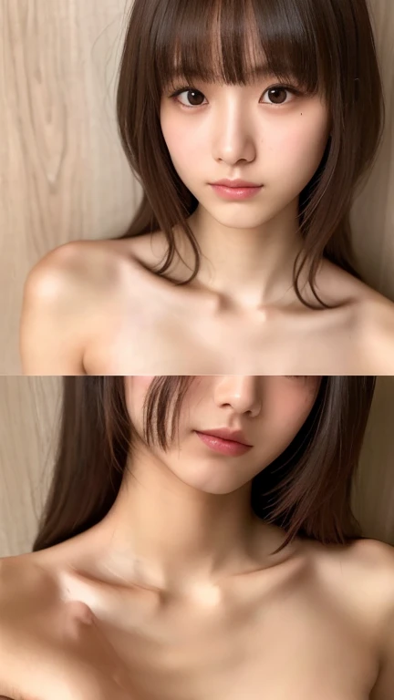Tabletop、masterpiece,(Completely naked:1.3) (Stock Emphasis:1.3)、Glamour、Natural light、 Attention to detail, Depth of written boundary, 135mm, Textured skin, Super detailed, high quality, Awards, 最high quality, High resolution, 8K, White skin,30 years old、(Two women facing each other:1.5),Correct skeleton,(Big Breasts:1.3),(Thick thighs),(Toned arms),(Big Ass),(Beautiful back),(Side Shot;1.3),(Side view:1.5),(Black background),(raise hand:)