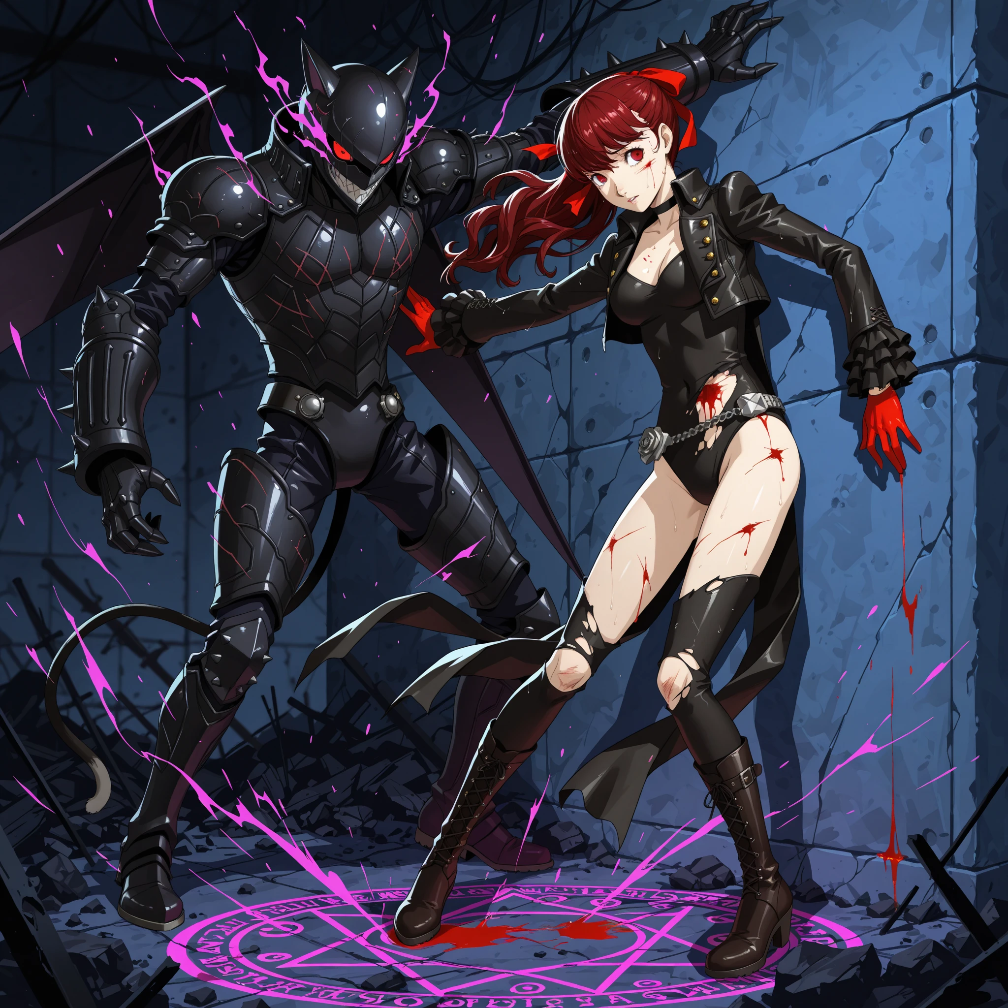 Rias Gremory x Death Gun Sao