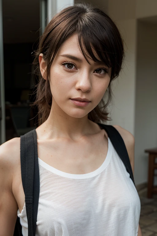 high-quality and detailed face, perfect face, (upper body:1.2),
a photograph 1girl, gigantic breasts, wear a school uniform , (kubrick stare:1.1), volumetric light, soft focus, (looking at viewer, cowboy shot:1.3), (beautiful face,cute, pretty, beautiful woman:1.3), wearing school girl,
outdoors, day light, ( light brown twin drills hair:1.3), (freckles:0.5), (dark mole:0.3), grain, depth of field, soft lights, muted colors, sunshade, (wear a open blouse:1.3), wear a wristwatch, earrings, necklace,
from side , in the (in cliff,ruined castle,:1.4),, Ultra-high quality photos, RAW photo, beautiful detailed face and eyes, (photorealistic:1.4), best quality, highres, realistic, 16k, caustics, Core shadow, dynamic light, beautiful and delicate lips, delicate fingers, detailed pupil, real human skin, (Extremely detailed),