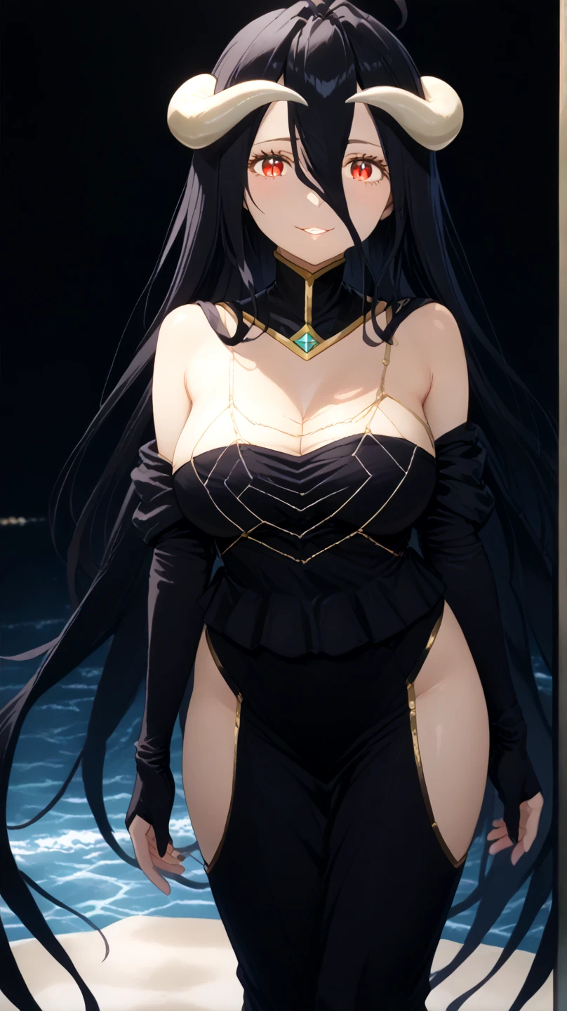 Highest image quality,Outstanding details,超高分辨率,(Fidelity:1.4),The best illustration,Favor the details,Highly cohesive 1girl,He has a delicate and beautiful face,Wear black tights,huge tit,Split to the navel,Breasts are parted to the left and right,Leaks out of the waist and hips ,Big breasts Thin waist,standing with legs apart,Underwear clothes are sunken,Slender long legs,Hands back