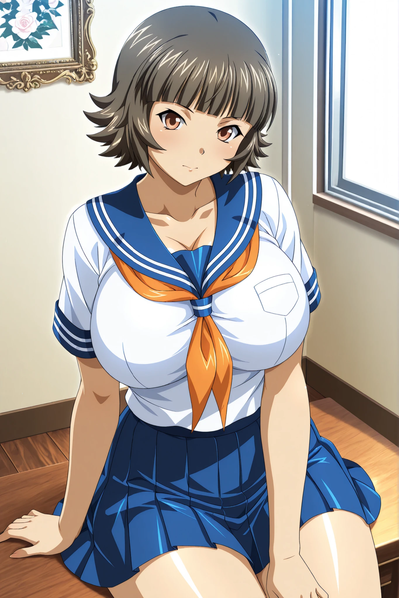 chouhi ekitoku \(ikkitousen\),serafuku,