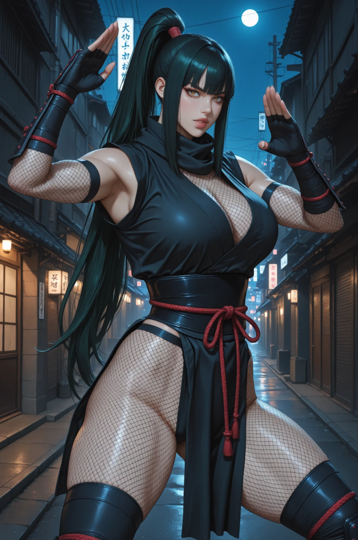 There was a woman dressed in black holding a knife, katana swords, she is holding a katana sword, Katana Zero video game character, very beautiful cyberpunk samurai, the cute sexy ass, unsheathing her katana, trending on artstation hd, alena aenami and artgerm, alexey egorov, Deviantart ArtStation CGSCOSIETY，bite lips