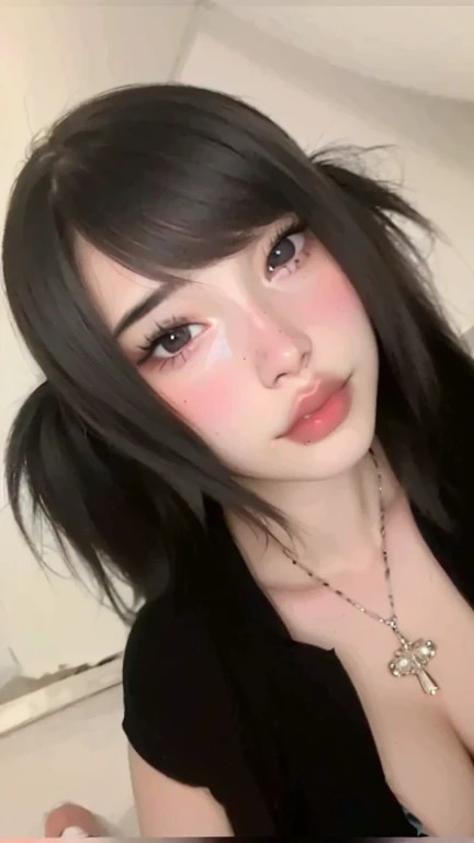 NSFW,masterpiece,total body,full body ,((ahegao)),10 years old,Japanese girl,black sports bra,
Black panties,black socks,
empty eyes,cross eyes