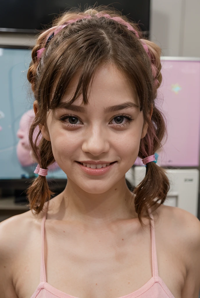 ((Masutepiece)), ((La mejor calidad)), (Ultra detallado), ((kawaii)), Lindo, (bonito), ((sexy)), (era), ((extremadamente detallado)), 4k, (8k), La mejor calidad, (Beautiful), enfoque en el rostro, delgada