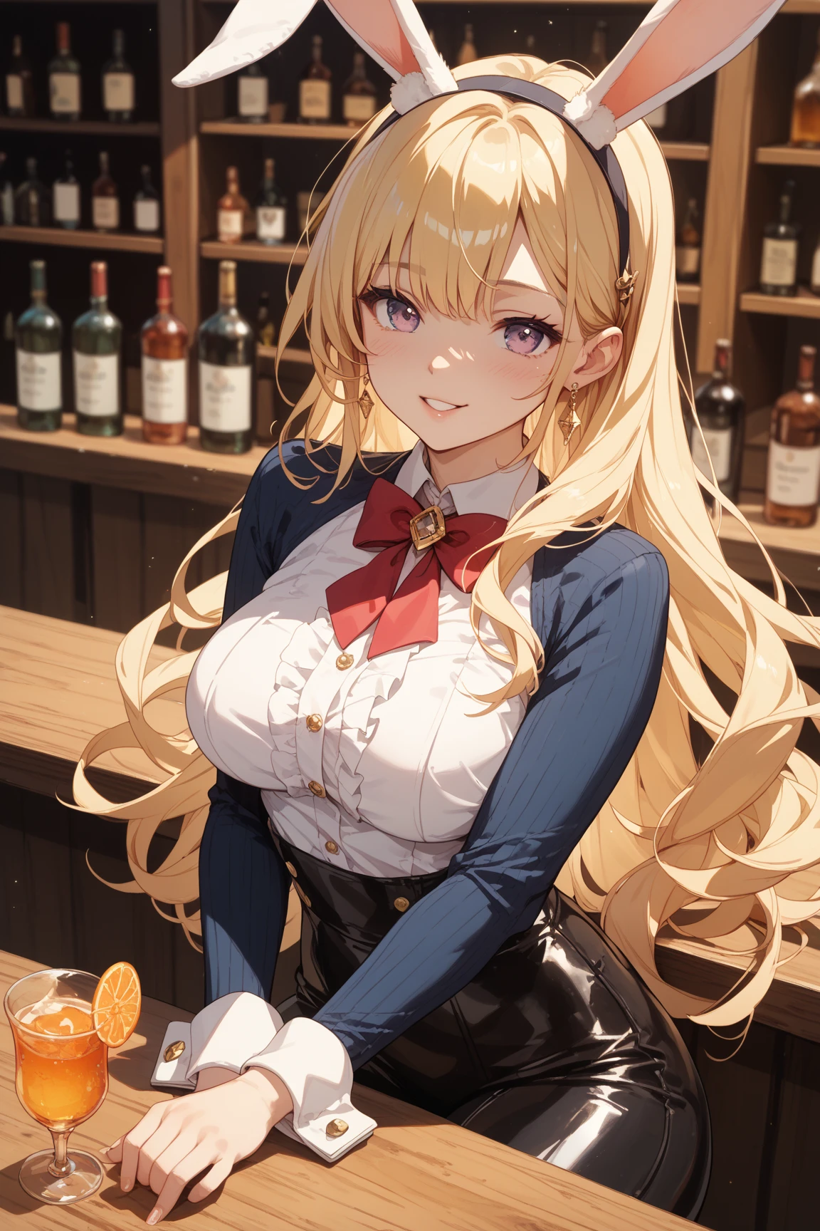 masterpiece, (ultra detailed background, delicate pattern, intricate detail, highly detailed, fine details), best quality, Power, 1girl, horns, solo, teeth, sharp teeth, ((closed mouth)), cross-shaped pupils, long hair, yellow eyes, ((blonde hair, small breasts)), red horns,  jacket, (complex detailed background, inside, kitchen environment, room, table, food, window, sunny, cowboy shot), (((cross-shaped pupils, symbol-shaped pupils))), white shirt, pants, collared shirt, black necktie, blue jacket, <lora:DetailTweaker:0.5>,  <lora:Power:0.8>,  <lora:GoodHands-vanilla:0.7>