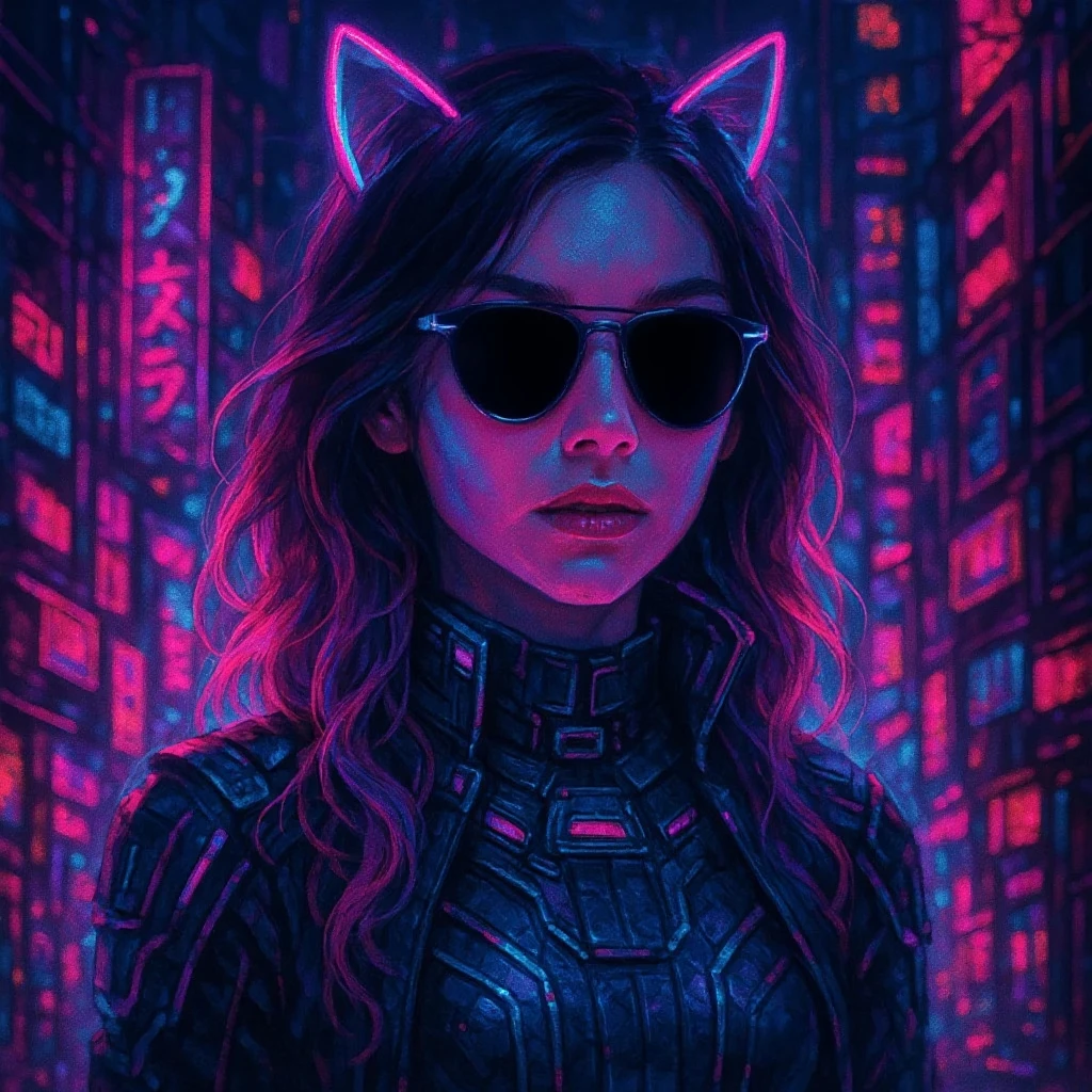 Cyberpunk, Retro Futurism, Vantablack, Sequins, Rim Lighting,sequin, explosion,graffiti ,  cinematic, 90s comic_book_style, ink_punk_style,90s comics, style of joe madureira,style of salvadora larocca, lisdusk1,nvinkpunk, lisdusk2,