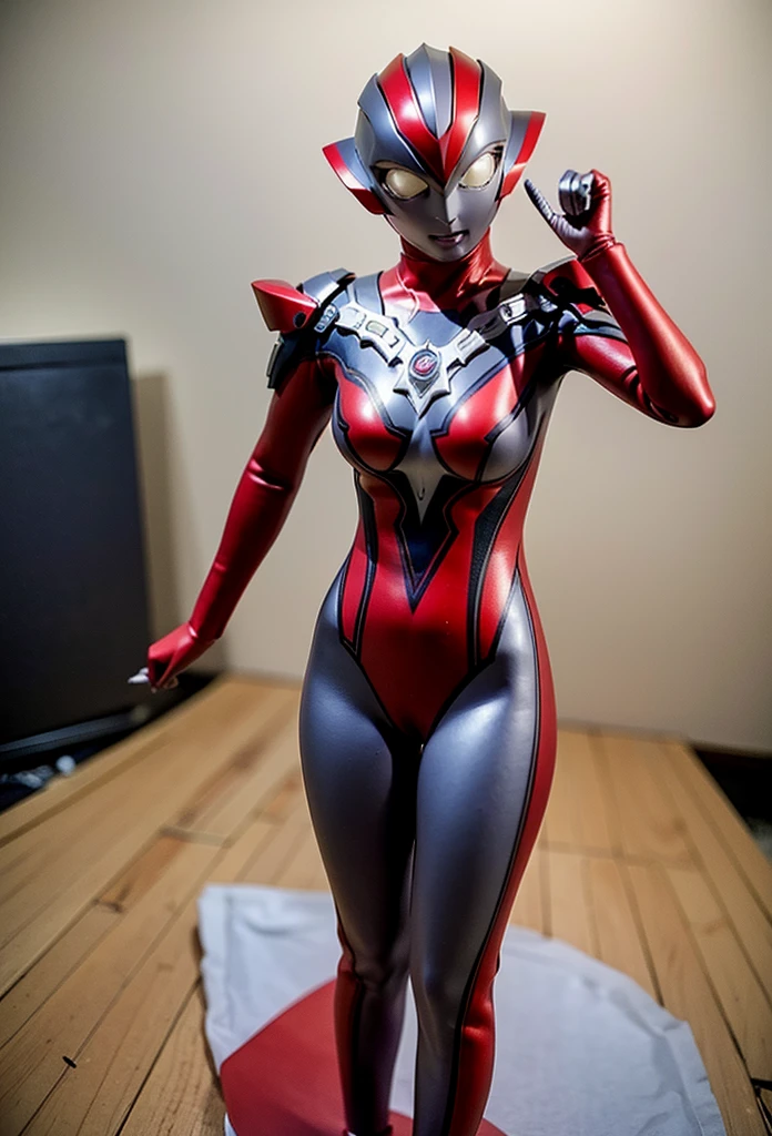 Rough skin, Very detailed, Advanced Details, high quality, 最high quality, High resolution, 1080P, hard disk, beautiful,(War Machine),beautifulサイボーグの女性,Red Mecha Cyborg Girl,Fight,Girl with a mechanical body,、Junior high school girl Very short hair、Sweaty brown eyes、Sweat-soaked face、Expressions of unfair treatment cute Black Hair(Steam from the body) ((Steam coming out of my head)) (((Steam coming out of the whole body))) Spread your legs Spread your legs (Shyness) bare hands I can see the vagina