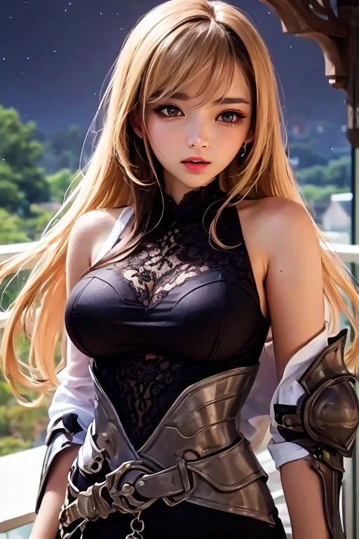 Guildwars2 elementalist with blonde hair 