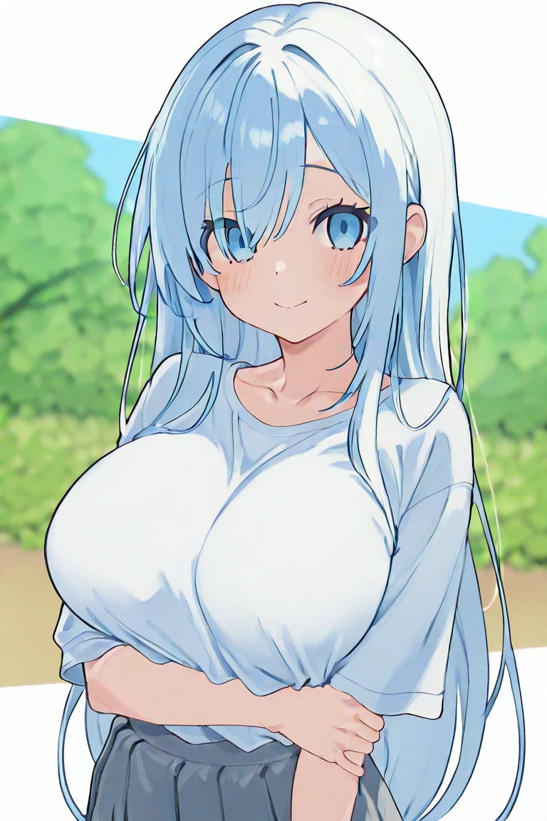 cute girl showing her pretty nude boobs