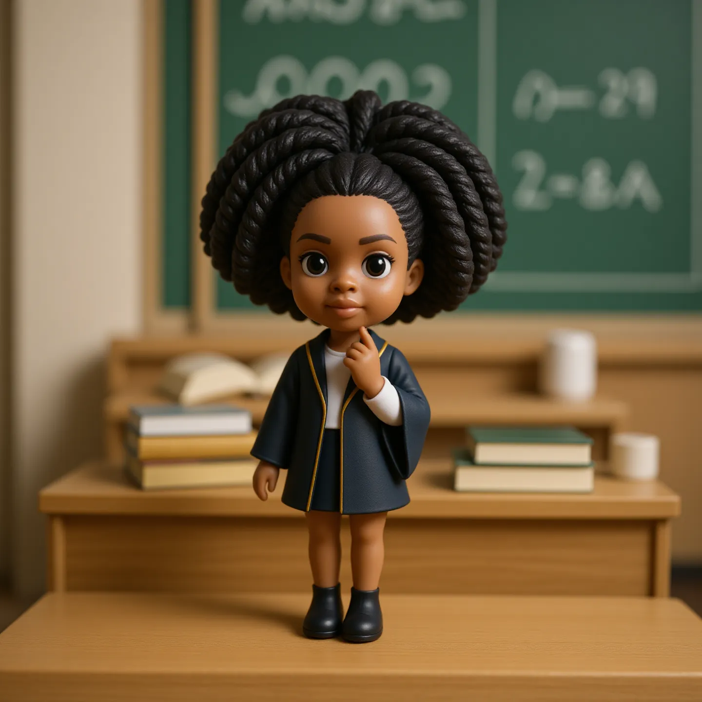 <lyco:girlInBox_v20:0.5> young african girl 10yo in school uniform, tiny body, in toy box, (masterpiece:1.3), (best_quality:1.3), (ultra_detailed:1.3), 8k, extremely_clear, realism, (ultrarealistic:1.3),, seductive_smile,