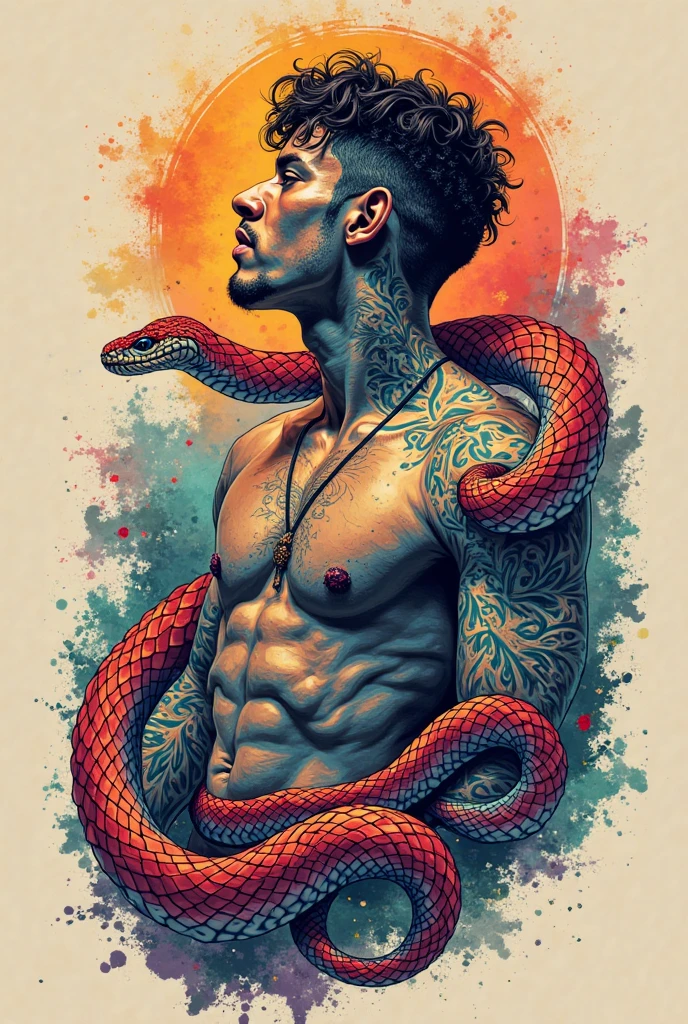 Create a series of tattoo ideas for men asking to be snakes, dragons or anything else but it is allusive to an accident I had a few weeks ago, In the accident he was driving a motorcycle, Oh and one more thing, the tattoo is on the left clavicle. 