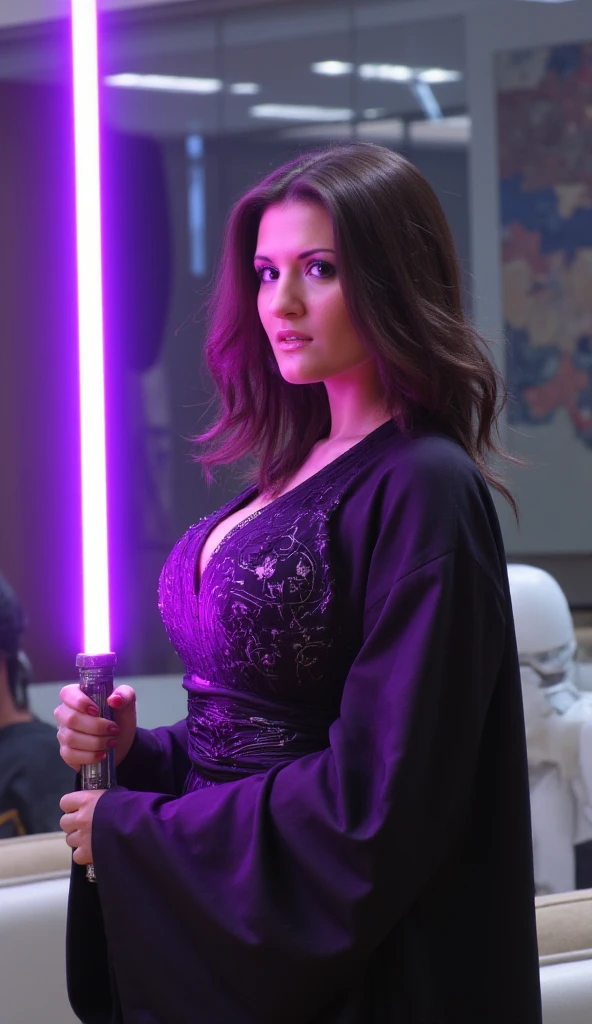 Ultra Pro Real Photo Princess Leia Face Mouth Open Teeth Short Hairstyle Symmetrical Muscular Body Realistic Suave Seductive Dramatic Pose Bridaldress Gothic Lava Black Spinel Ruby Silk Satin Felt Leather Thick High Fashion Revealing Under-Clothing Diamond Kunzite Shaved Fur Indigo Tourmaline Ultra High Image Quality Texture 16K DSLR UHD HDR Retina Crystalline "star wars"