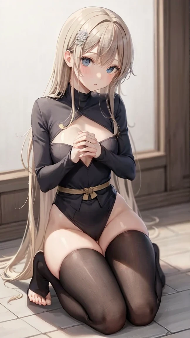 1girl, Angle from below:1.8, The girl bends forward to show off her breasts、legs apart, (Blade), (Tanned shiny black skin:1.6)、Glowing Eyes, ((Sexy evil grin)), (10 years old girl), blondes、Twin tails、forehead、Small breasts, hat, ((((arabian clothes, see-through)), (headband), (Areola Slip), small breasts, (jewelry)))、desert, ((sahara))、foot, ((foot))、(Put your hands behind your head)、arm pits, (Ass), (foot), Ass, (squat)、front, dagger、((footjob)), 