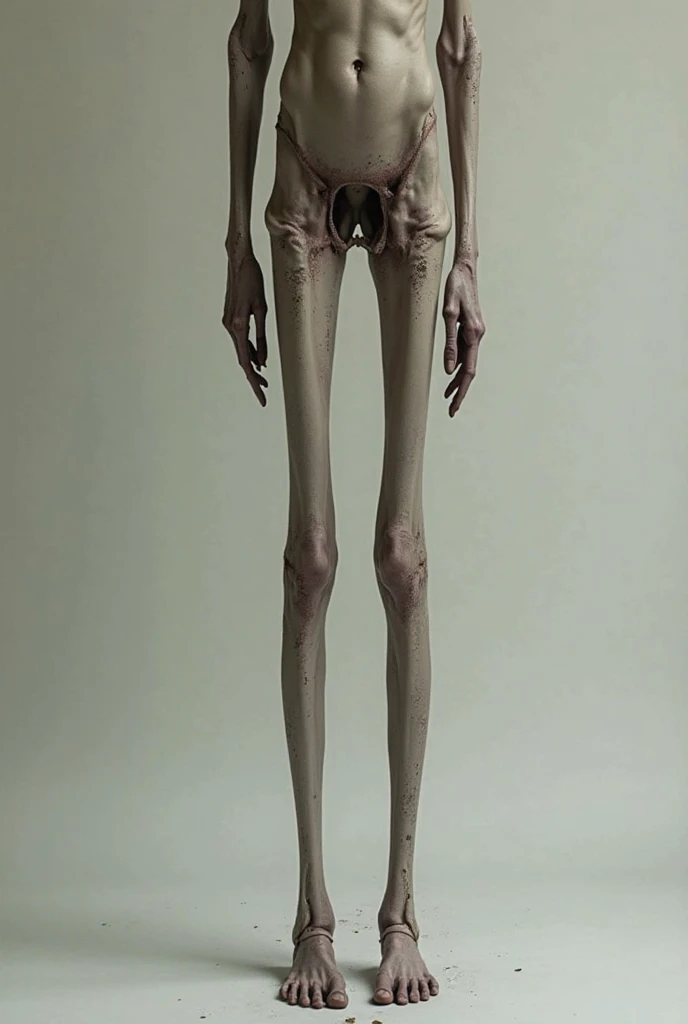 nsfw,Hyperrealism,Character portrait,Very thin young girl,The body is very thin,Rib chest,Protruding sternum,The sternum is distinctive,The waist is very small,ribs stand out,Protruding ribs,The pelvic protrusion is very pronounced,The outline of the pelvis is clear,The groin is protruding,Narrow shoulders,The waist is very small,Sunken abdomen,Abdominal muscle atrophy,Beautiful belly button,Delicate arms,Arm muscle atrophy,The leg bones are obvious,anorexia,Full nudity,Young Face,Haggard look,Excessive weight loss,Depressed face,Severe malnutrition
