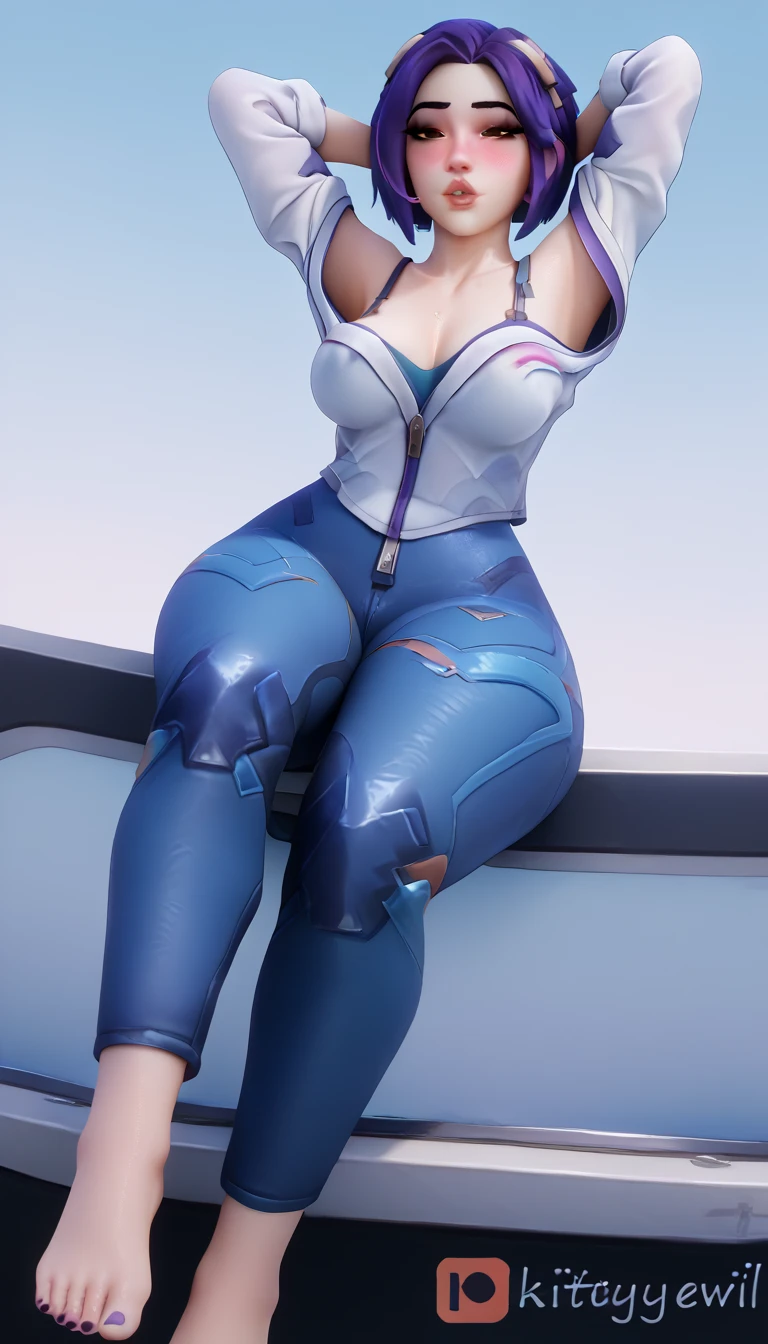 ((Realistic lighting, Best quality, 8K, Masterpiece: 1.3)), Focus: 1.2, 1girl, Perfect Body Beauty: 1.4, Slim Abs: 1.1, ((Dark Brown Hair)), (Symmetra: 1.4), (Outdoor, Night: 1.1), City Street, Super Fine Face, Fine Eyes, Double Eyelids, blowjob, sexy blowjob, on her knees, 1boy, ((from side))