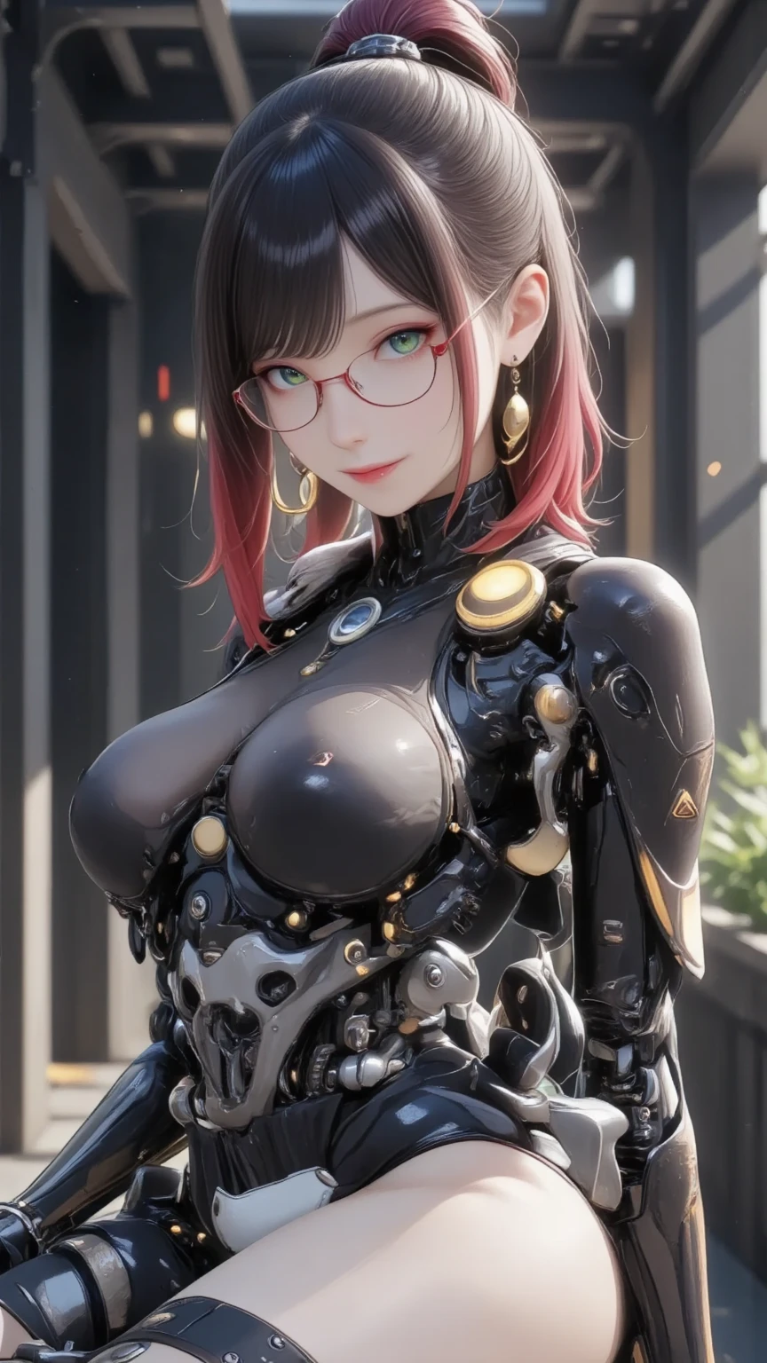 (RAW photo, 最high quality), (Hyper realistic),16k,(realistic, photo-realistic:1.5), masterpiece,ultra high resolution, wonderful, (camera_Excellent_view:1.4), ((beautiful_35_Year_old_Chinese_woman:1.4), ((athletic_Body-ABS:1.3), (sunburn_skin:1.4)), (thick and luscious lips:1.4), (Lying on futuristic Complex Place in the Space milky way:1.4),  ((((Huge眼鏡, otaku glasses, thick glasses, round glasses))))、 (nice_length_curly_black_hair:1.4), ((wearing_futuristic_Complex_fluid_cut_armor_and_cloak_and_milky way_effect:1.4)), (high detailed skin:1.3), (lift_jaw:1.4), 緻密でbeautiful目, naughty face, looking at the viewer, (pussy_hair:1.4)), Natural light, volume lighting, (film grain, Fujifilm XT3, 8k UHD, デジタル一眼レフcamera, Leneximalist photography 8K resolution, intricately detailed, Complex, elegant, Huge, wonderful), high quality, Hollywood lips, 広いjawのライン, wide lips, 細くてbeautiful鼻, cinematic, very detailed, insane details, cinematic, very detailed, insane details, beautifully color graded, unreal engine, degrees of freedom, super resolution, megapixel, cinematic Lightning, anti-aliasing, FKA, Thai, RTX, SSAO, Post-processing, post production, tone mapping, CGI, VFX, special effects, Insanely detailed and intricate, hyper maximalist, Hyper realistic, Volume measurement, Super photorealistic, Super detailed, Complex詳細, Super detailed, full color, Volume measurement lightning, HDR, realistic, unreal engine, 16k, sharp focus, octane rendering