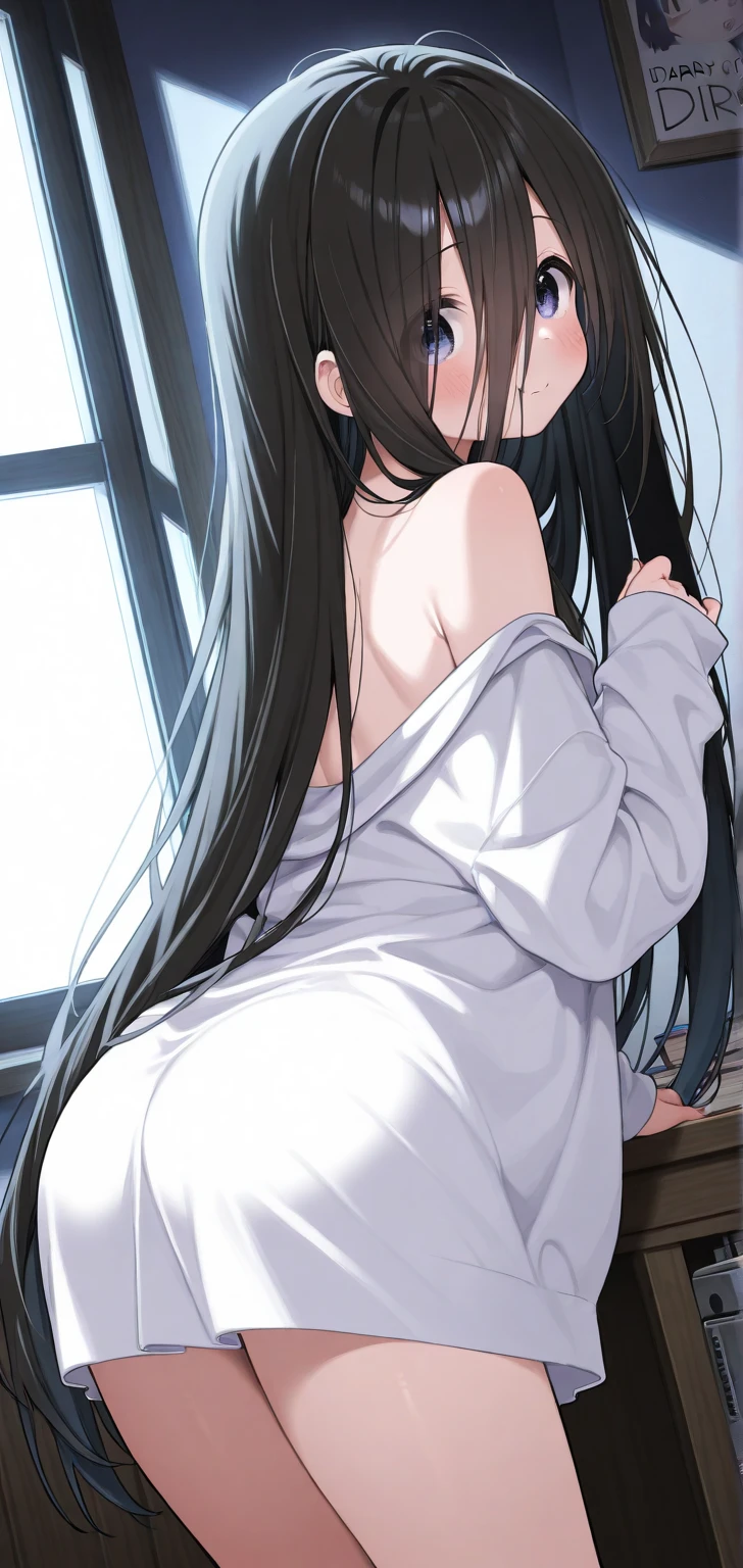 {{{{side angle}}}},{{lower body}},{very close to viewers},close up to crotch,{{pov}},{{girl's looking down}},{{girl's sitting on table}},skin,softcore,nsfw,lying back,spread legs,cameltoe,nurse,on the bed,hospital room background,nose blush, embarrassing,tongue out,flat breasts,kawaii,little child,little girl,6 years old,(plump body:0.6),black hair,glasses, sweat, textured skin,gleaming skin,super detail, high quality, UHD, masterpiece, anatomically correct,nsfw
