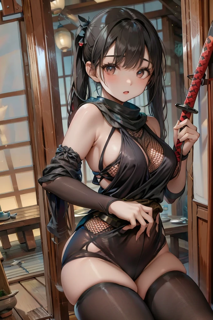 {(watercolor image:1.2)}, 1 woman, small breasts,bdsm,shibari,breasts bondage, {(yukata:1.2),(fundoshi:1.2)}, embarrassing,blush,{(obscene pose:1.2)},{(very ecstasy:1.2),(writhing:1.4)},half open eye,arms behind,nipples, {(chain shibari:1.2),(training:1.2),confinement, chain bondage, chain restraint,chain bind limbs,chain bind body,chain in collar, shackles},side view,classical realism, {in dark stone prison, candle}, more prism, vibrant color