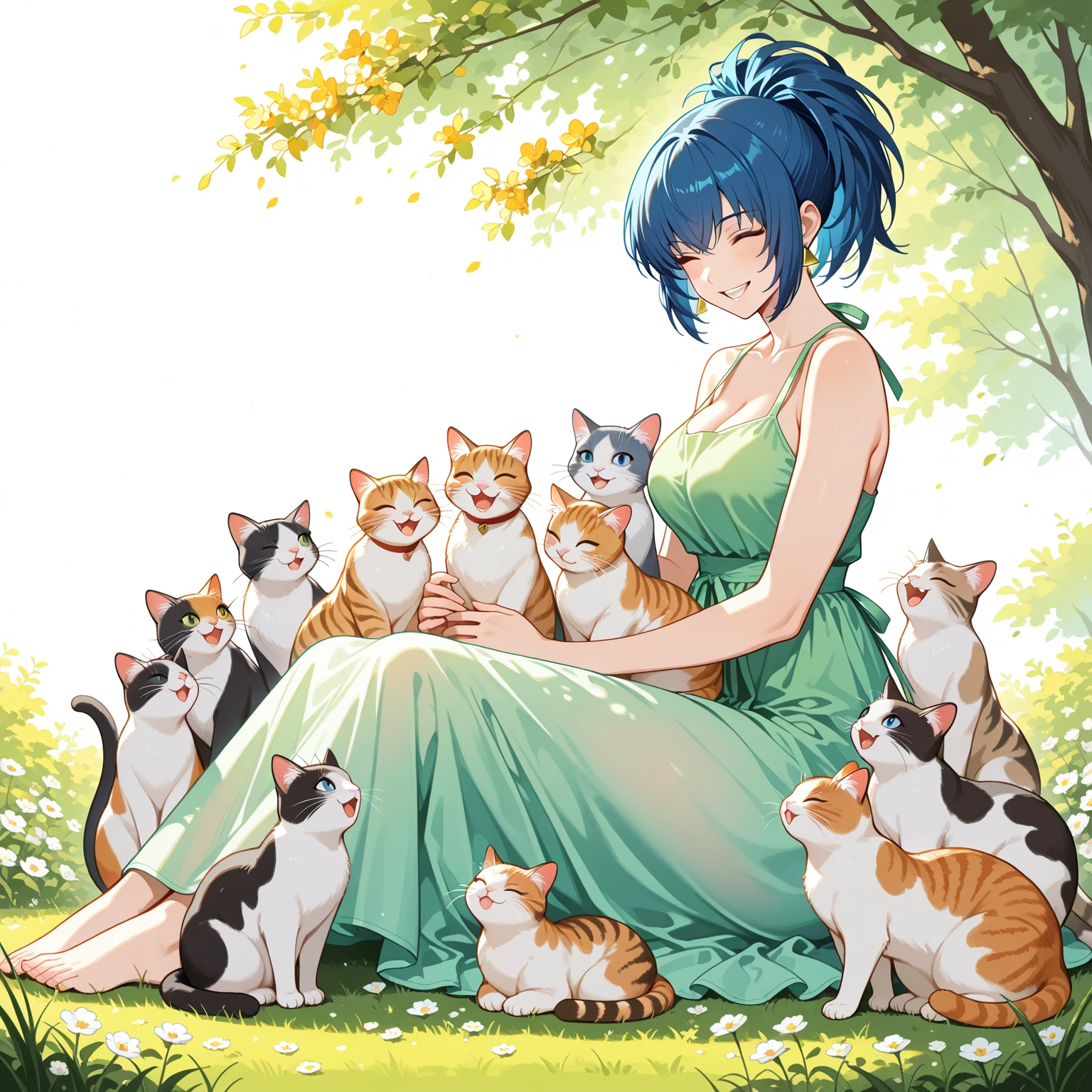 Anime girl sitting on a pile of animals in her room, Anime fantasy illustration, artstation pixivでトレンド, Anime illustration, Jan J, Art James&#39; Style, Anime-style illustrations, by Shimo, Trending on cgstation, Trending Anime Art, Artgerm Comics, pixiv Contest Winner, Trend Art Germ, Top rated on pixiv