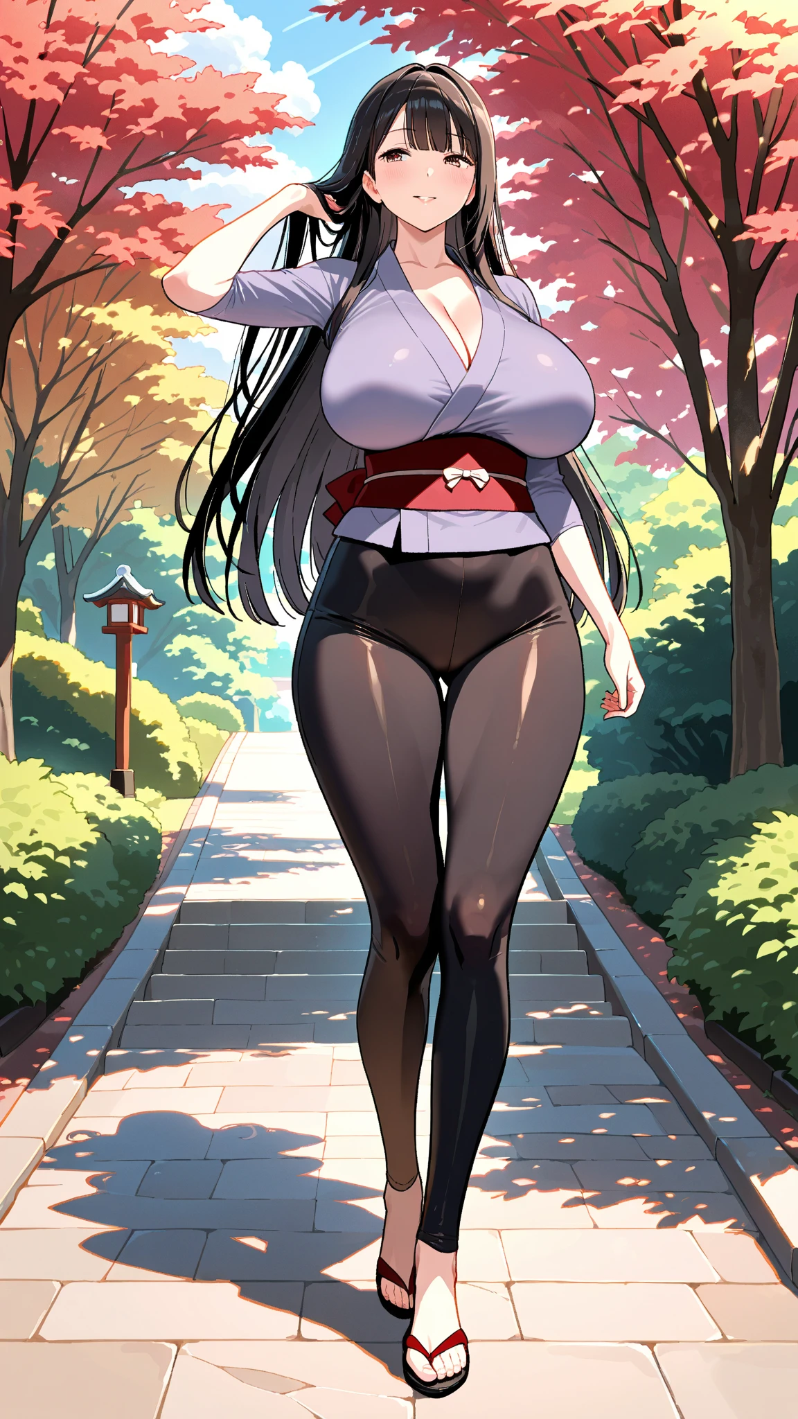 1girl, solo, (((full body))), masterpiece, (high detail:1 1), Rough face, Natural skin, high quality, NSFW, Hinata Hyunga,(French braid hair), (((very long hair))), long detailed hair, white eyes,(arm behind head:1.5),( smile:1.2),Face blush,Sexy figure, perfect bodies, beautiful eyes, (Detailed face and eyes), (face: 1 2), voices, Extra, real photo, ... ... ........... PSD, sharp focus, contrast lighting, Delicate skin, High definition 8K, incredible details, realistic, professional photo shooting, 8K UHD, SLR camera, soft lighting , high high quality, film grain, Fujifilm XT3, magic, particle FX, (((tight body suit, tight black pants))), in the forest, dark forest, horror forest, cherry blossom petals, looking at viewer, (((Show cameltoe))), (((black boots))), (snow), (gloves), (((standing full body)))