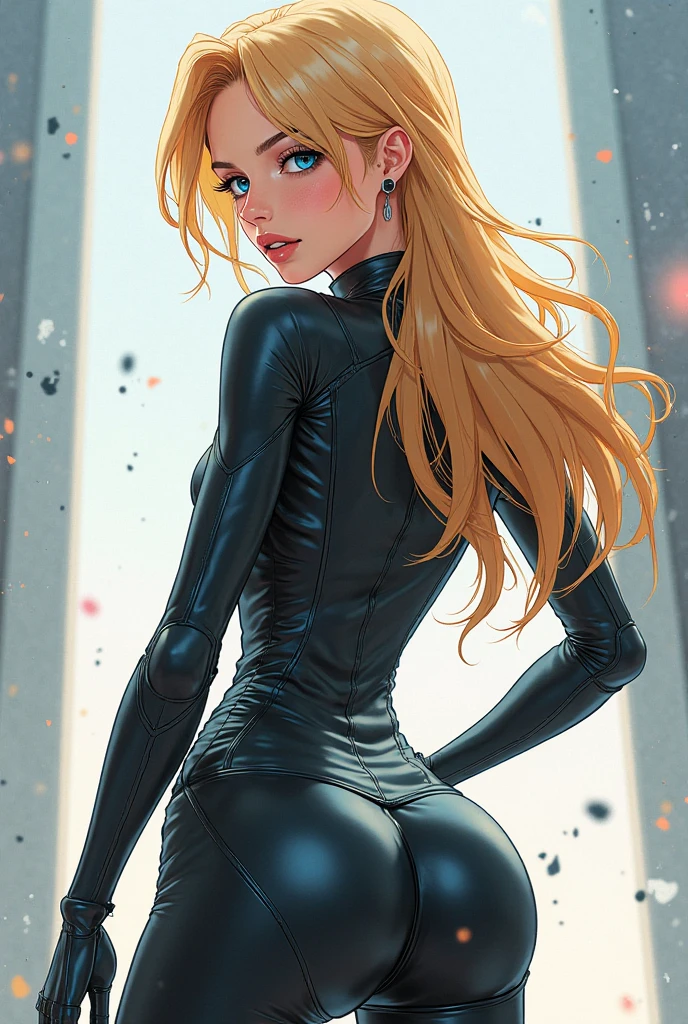 Hyper-realistic super detailed sexy Mitsuri Kanroji, NSFW, Very detailed, sexy facial expressions, Detail of seductive facial expression.: 1.4): 0.4], 16K resolution, 4k-resolution, dynamic  lighting, high-definition resolution, (pose sexy, Attractive position), (hyperrealistic: 1.4), (Backlight: 1.2), (Sun light: 1), (full height: 1.8),(contrasting background: 1.5), (Hyperrealistic arm anatomy), (hyperrealistic leg anatomy), (clean skin), (cinematic lighting: 1.7), (intimate), (NVIDIA RTX Ray Tracing Technology), (Perfect flat stomach), (color image),Create a 4K resolution, ultrarealistic, and extremely detailed artwork depicting a Mitsuri Kanroji CEO in a provocatively styled corporate office environment. Mitsuri Kanroji, the central character of the work of art., Known for her commanding presence and bold appearance. She stands in front of a large glass window of a modern office that offers a view of the cityscape..

 ((Mitsuri Kanroji (Murderer of demons))), a girl with long pinkish green gradient hair and green eyes, green hair, faded hair, multicolored hair, long hair. Sha has an imposing presence. It has a provocative but professional silhouette, with a fitted business suit that subtly highlights your figure. Her bold makeup, with striking red lips and a look that demands attention.

She dressed provocatively,  A bold fashion statement. bright colored leotard, a touch of glamor to your overall appearance. shy and weak smile