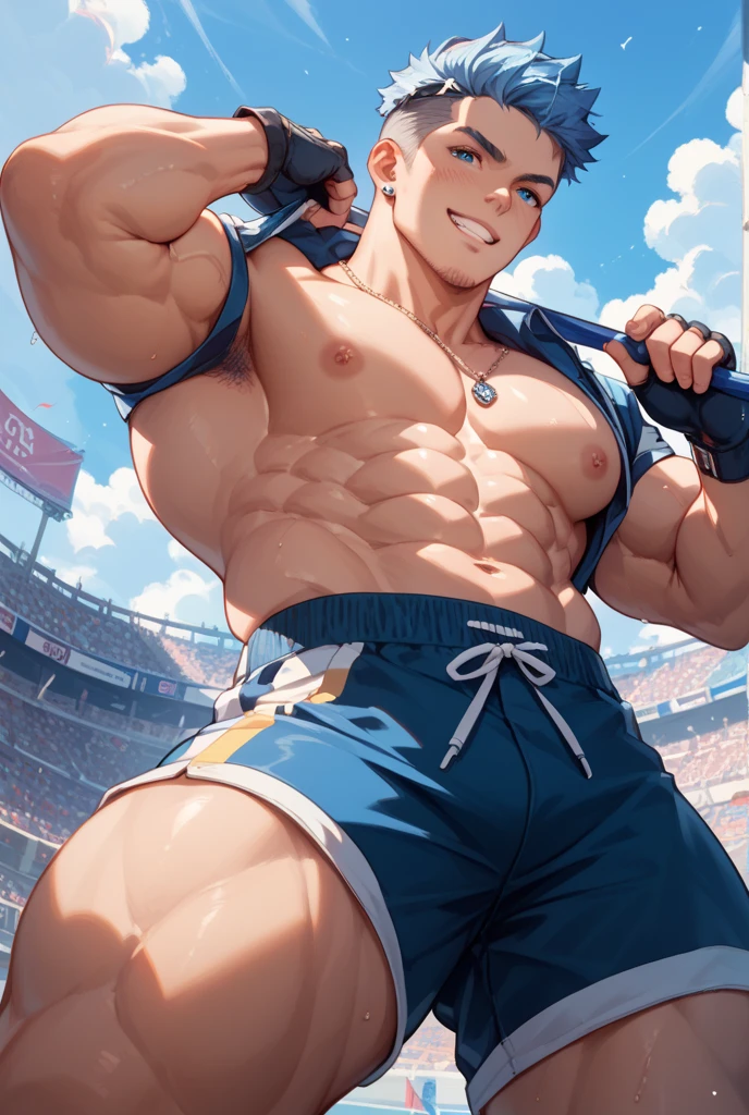 Ash Ketchum and Brock from Pokémon wearing a football uniform with cleats, pads, and helmet included standing in line with brainwashed football jocks flexing their biceps under hypnosis with glowing red eyes as they all grow into big dumb sweaty hairy muscular football jock bros in a locker room and assimilate with the other dumb jock bros there, staring blankly and vapidly with open mouths while saying, "I am a dumb jock.... Dumb jocks obey.... Bigger and bigger.... Dumber and dumber.... Hairier and hairier.... Yes, Coach.... Part of the team.... Just a dumb bro.... Must recruit more bros. Assimilate.... Conform.... Obey.... I am a dumb jock... I obey.... Whatever you say, Coach.... Huhuhuhuh...." Hyper muscles. Massive muscles. Big biceps. Big triceps. Big traps. Broad shoulders. Massive meaty pecs. Bulging crotch. Hyper crotch bulge. Dumber and dumber. Slumped shoulders. Hypnosis. Brainwashing. Bigger and dumber jock bros. Assimilation. Transformation into big dumb muscular jock bros. Slumped shoulders. Massive crotch bulge. Bulging glutes. Thick stubble. Hairy armpits. Repeating triggers to be dumber and dumber each time they say them to think and focus only on growing muscle and being the perfect football jocks. Hairy brutes. Crass. Conversion. Recruitment. Brainwashing. Reprogramming. Dumb jock bro personality. Bodybuilder football jock.