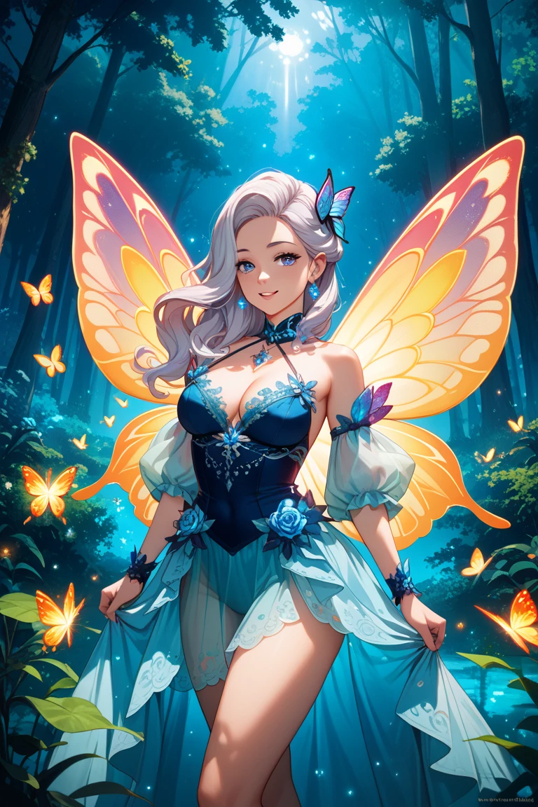 Welcome to the fantasy unknown country,(The female elf guides you,anatomically correct,Accurate and perfect European and American cartoon girl face),A kind smile,Transparent beautiful girl,beautiful fairy,Small ears,fly around,kaleidoscopic,在成千上万的紫色和红色flowers中,digital illustration,complex,Uptrend,pastel colors,(painting:1.5),(vector illustration"1.5),Award-winning photography,Bokeh,depth of field,hdr,flowers,Color difference,Very detailed,Art Station Trends,CG social trends,complex,high detail,drama,midway art
