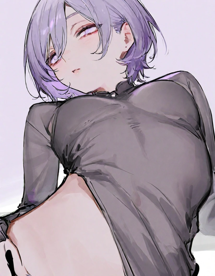 1girl, masterpiece, best quality, highly detailed, illustration, kentou kanami, slender, indoors, (detailed face:1,3), (sleeping:1.5), (show off breast:1.3), slender, (on side:1.3), (spread legs:1.3), scarf, black bike shorts, japanese clothes, (crotchless yoga shorts:1.4), (show off pussy:1.3), ((off-shoulder brest)), sweet, (excessive cum:1.4), (cum on body:1.2)