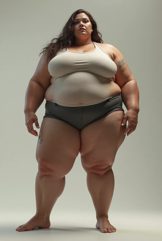 sfw,Realistic busty 40yo mature woman,(sumo wrestling:1.2),ultimate form,8k,