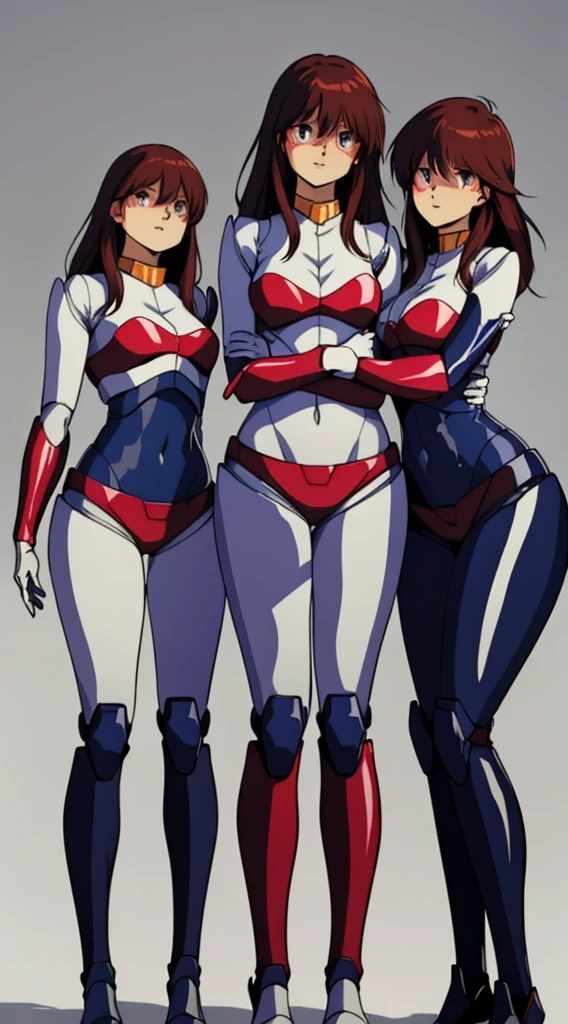 (master piece, high quality),
(multiple women),
14,
All AutoバイA woman transformed into,
(All have colorful internal skeletons),
(the face is a human face),
They all have different hair colors and hairstyles.,
Everyone's whole body is made of metal and mechanical parts.,
Everyone is not wearing clothes,
Everyone's top is different,
Everyone has a different bottom shape,
Everyone's bottoms and tops are different colors,
The shape of the bottom and top of each shoe is not the same.,
All have different leg shapes,
All of them have suspension legs.,
Everyone's toes are automaticバイThe tires are,
They all have height differences,
The bodies bear little resemblance to each other,(group selfie), wide angle, soft light,
, whole body mechanics,
Only the faces of all of them remain human.,
All standing together, Everyone smiles at the master, Group Selfie, full body shot, Nice long legs, lipstick, cute face, Everyone is showing off their bodies, retina, table top, Accurate, anatomically correct, advanced details, 最high quality, High Resolution Repair Shop