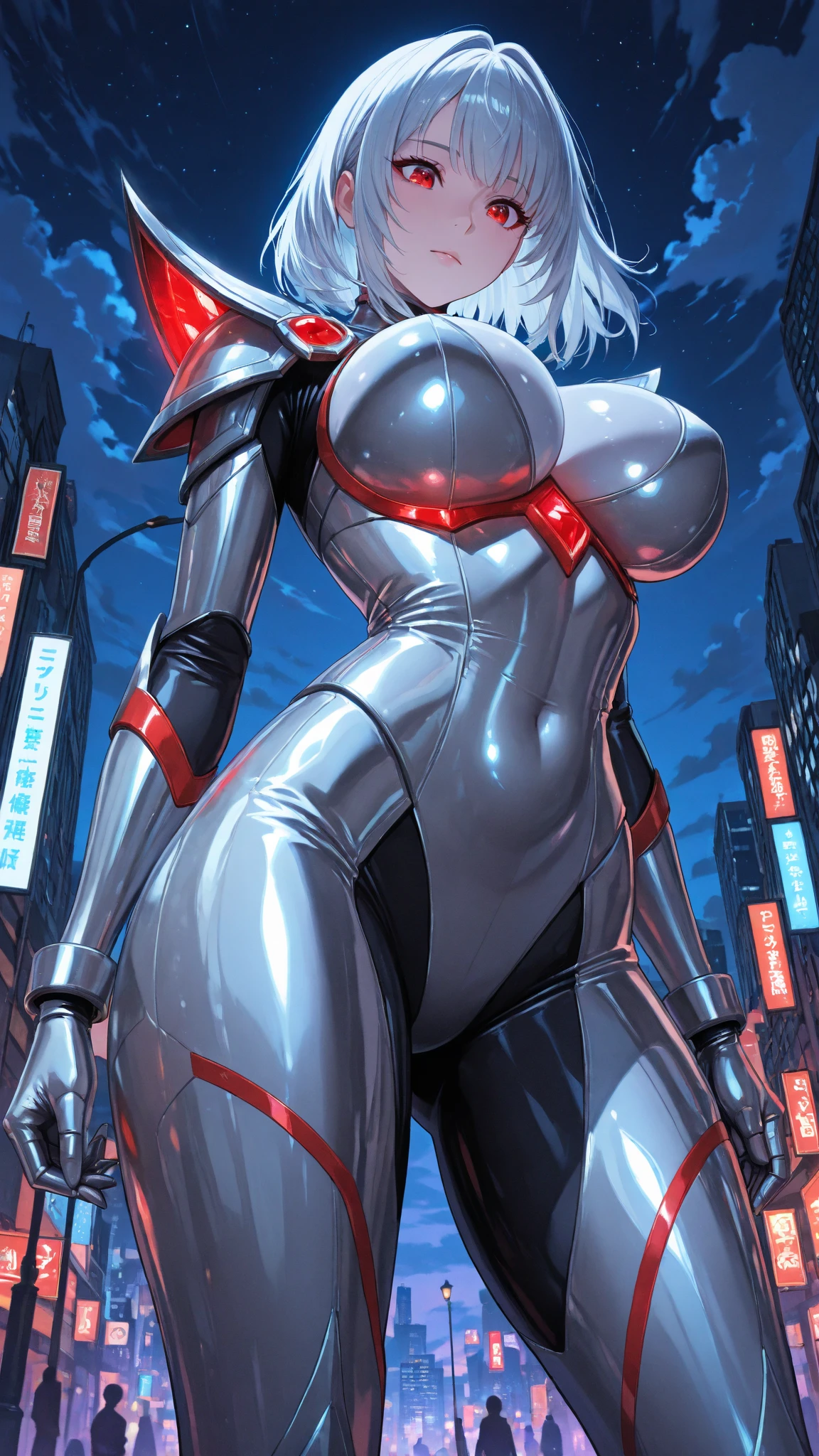 Cortana, milf, old woman, blue hair, nude, ((desnuda, flushed, smile coqueta, black lipstick)) , (( flushed, smile, oiled skin)), short hair, picking up her breasts, (( nude,squeezing her breasts, excited, in ecstasy,picking up her breasts, rubor, Caderas anchas)), skinny body, ((squeezing her breasts, pink nipples, big sagging breast )), long legs, open legs, pussy ,Iparuputsua, on knees , ((de rodillas)), on the beach at night, city lights in the distance, Cancun, image from below