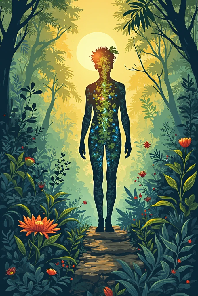 create a badge for our mental health day, psychospectum 2.0. mentioned on it Please prepare that for me in green theme.