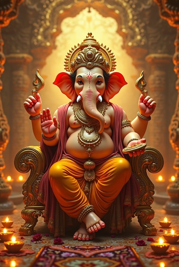 ganpati ji background decoration
