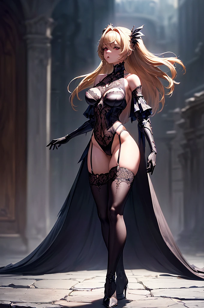 stunning digital illustration of a 35yo aboriginal woman flaunting her phenomenal detailed accentuated big booty, gorgeous, ample curvaceous, thick thighs, great aesthetics, posing, long braided hair, alluring, sultry facial expression, natural colors, highly detailed, ultra detailed, award winning details, unforgettable, very intricate, niji style, comic style, anime style