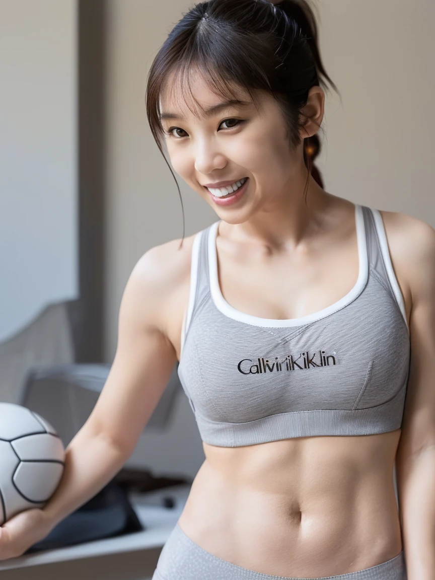 jennifer lopez, beautiful, happy smile, boxing in earing blue gym clothes  boxing gloves big