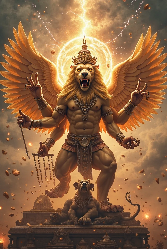 The Balinese version of humans with wings