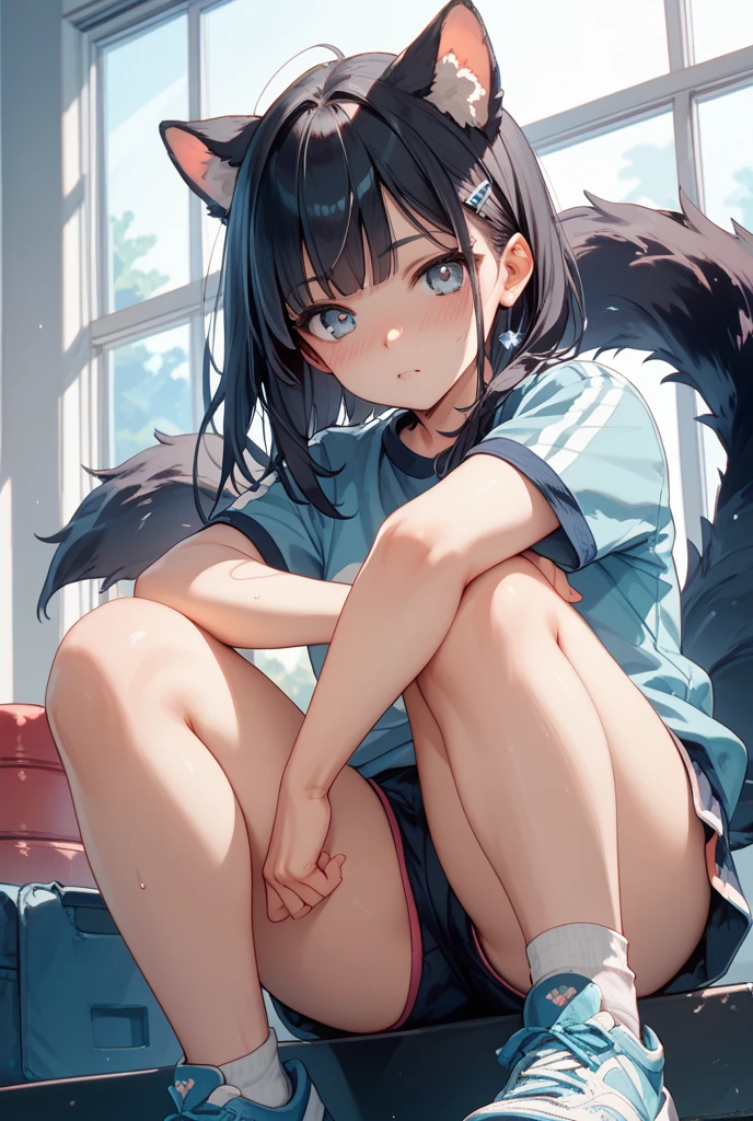 Werewolf A tail is growing BODY is skin color Scales on hands and feet Primary school students Young Girl Little Girl Height: 130cm Dependence