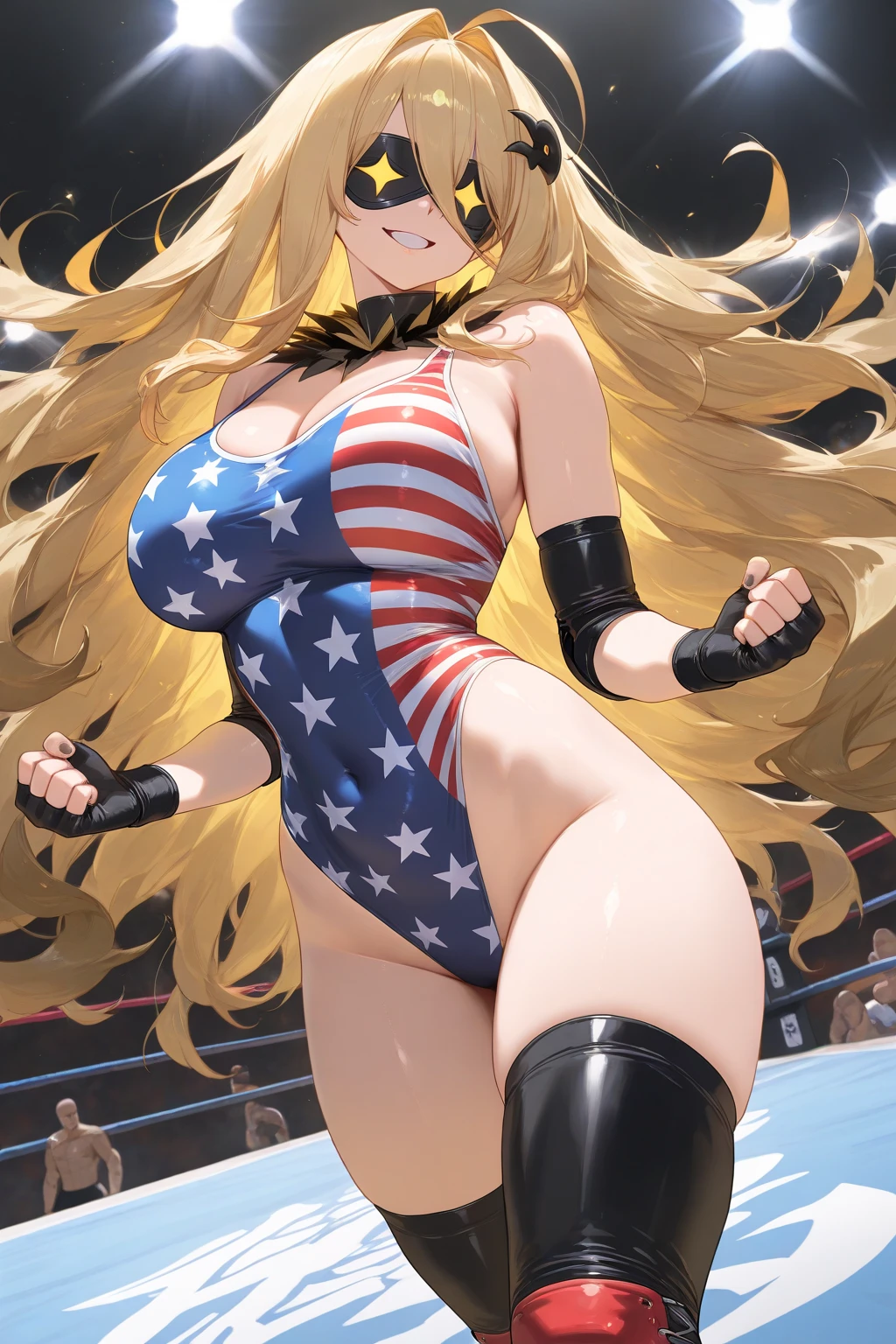 (absurdres, 8k, 4k, masterpiece, hyper extreme detailed:1.2), solo, 1girl, side view, perfect face, 1girl, portrait, looking at viewer, solo, standing, Female, toned body, mature female, large breasts, america, american, friendly, hero, heroic, kind, brave, american flag, patriot, patriotic, blonde, messy hair, long hair, blue eyes, smile, jean shorts, ponytail, wide eyes, baseball cap, perfect anatomy, messy hair, hair covering forehead, swept bangs, 1girl, solo, Blue sky, red, white. blue, shorts, messy hair, perfect anatomy, blonde hair, wide smile, happy shorts, american bikini, america bikini messy hair, bound, bondage, (arms behind back:1.4), bdsm, shorts, t-shirt, messy hair, short, large bust, angry, large breasts, big breasts, forward view, shibari, bondage, bdsm, rope, half body,
