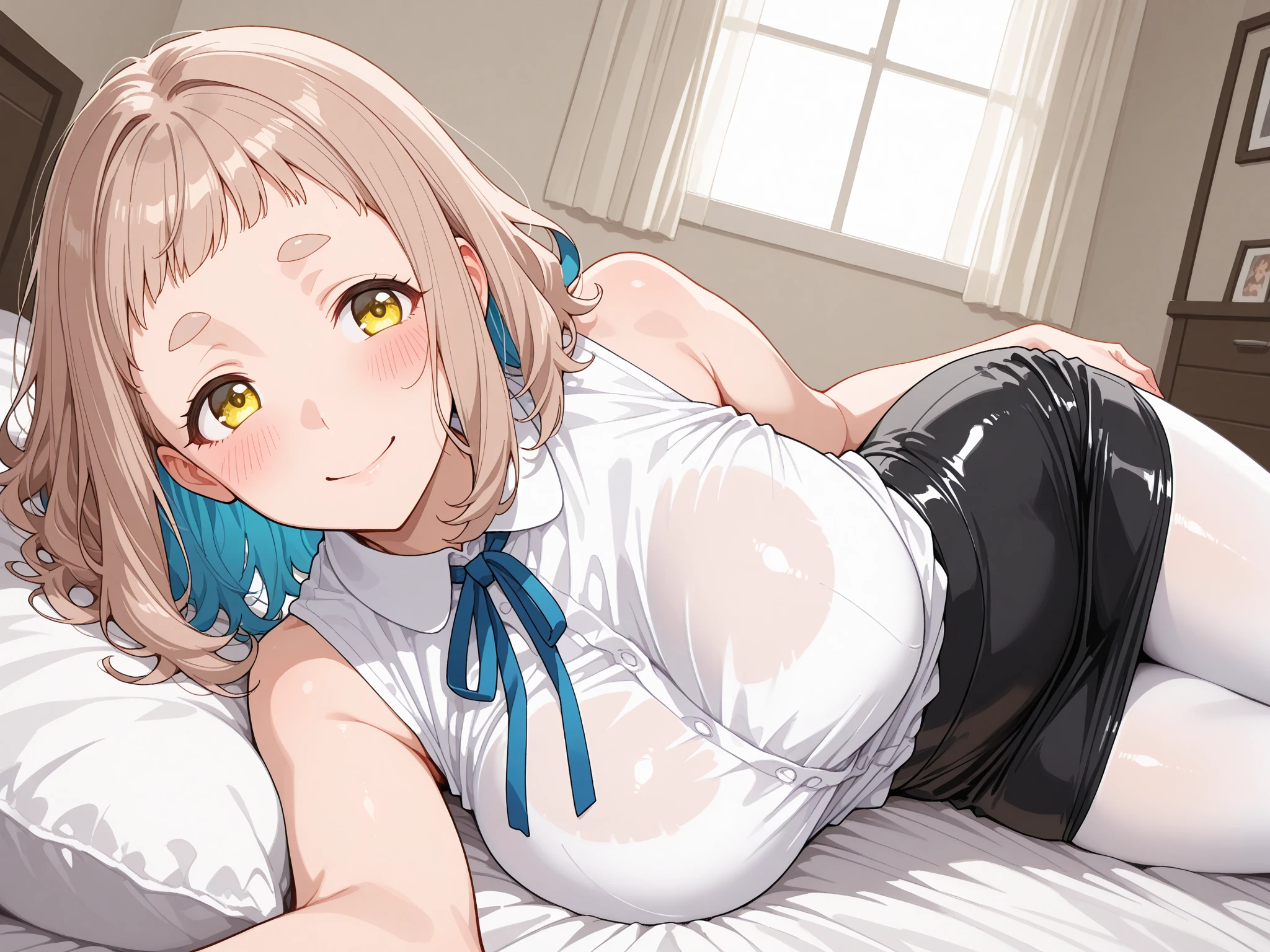 nsfw:1.2,prison,blonde,Braid,blue eyes,Big Breasts,blush,Sweat,Sloppy face,light purple leotard,Super High Leg Cut,barefoot,Face down,Lying down,Sticking out tongue,saliva,looks happy,tickle,joy,shy,tears,Ahegao:1.5,Overflowing Sex Fluids、((vagina、SEX、1Husky man))、Large penis insertion、Dynamic pose、Roll one&#39;s eyes、Nipple protrusionissionary position, spread legs:1.5, legs up:1.2))、bangs、((Lying on your back:1.5))、Hair pulling:1.2、Hair being grabbed:1.5、Saliva:1.5、Cat ear