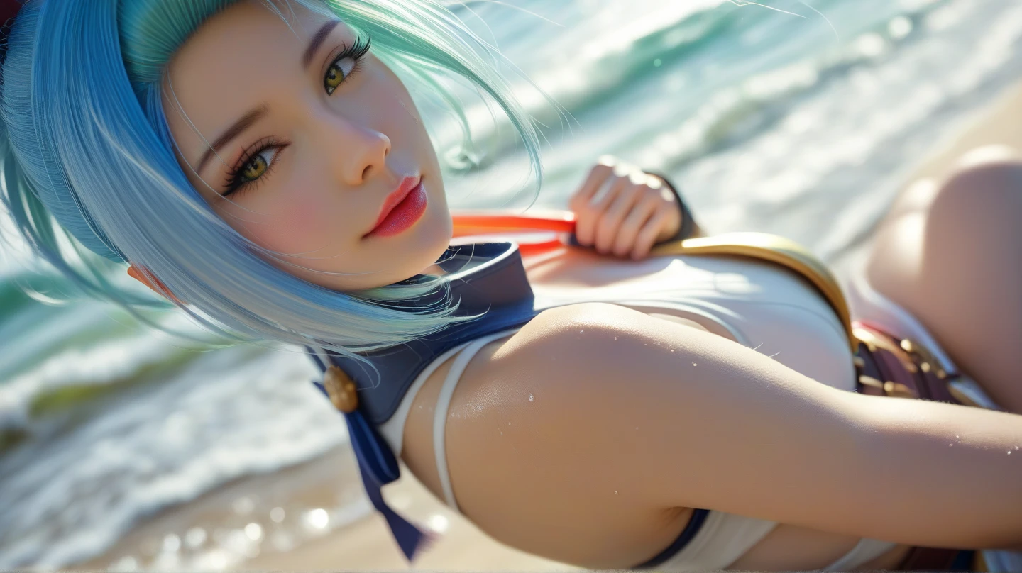 anime girl with blue hair and a sailor hat on her head, ahegao face, ahegao, extremely detailed artgerm, ayanami, top rated on pixiv, kantai collection style, by Shitao, azur lane style, rei ayanami, seductive anime girl, artgerm on artstation pixiv, like artgerm, 2d art