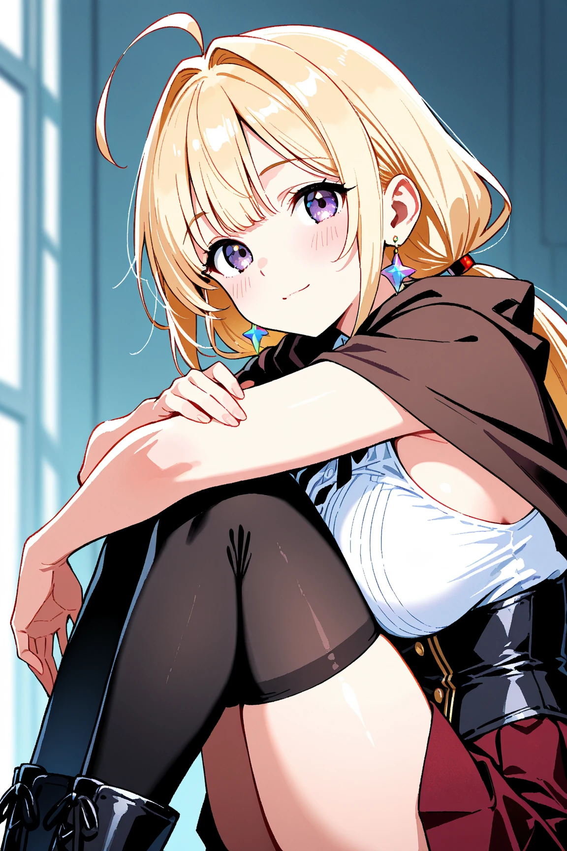 、Knee-high socks、、garter belt、,  Sexyな??ポーズのジェスチャー, Anime girl crouching,  , Beautiful Anime girl crouching,  、sexy、Fascinating、??????、Sexy、invite、Sweat、vapor、Lick、Leaking、blush、、Sex、Glare、Gal、Nurse uniform crying、Sharp Eye、Glare、Contemptuous Eyes、Clothes with protruding shoulders、Long gloves、Long gloves、blonde