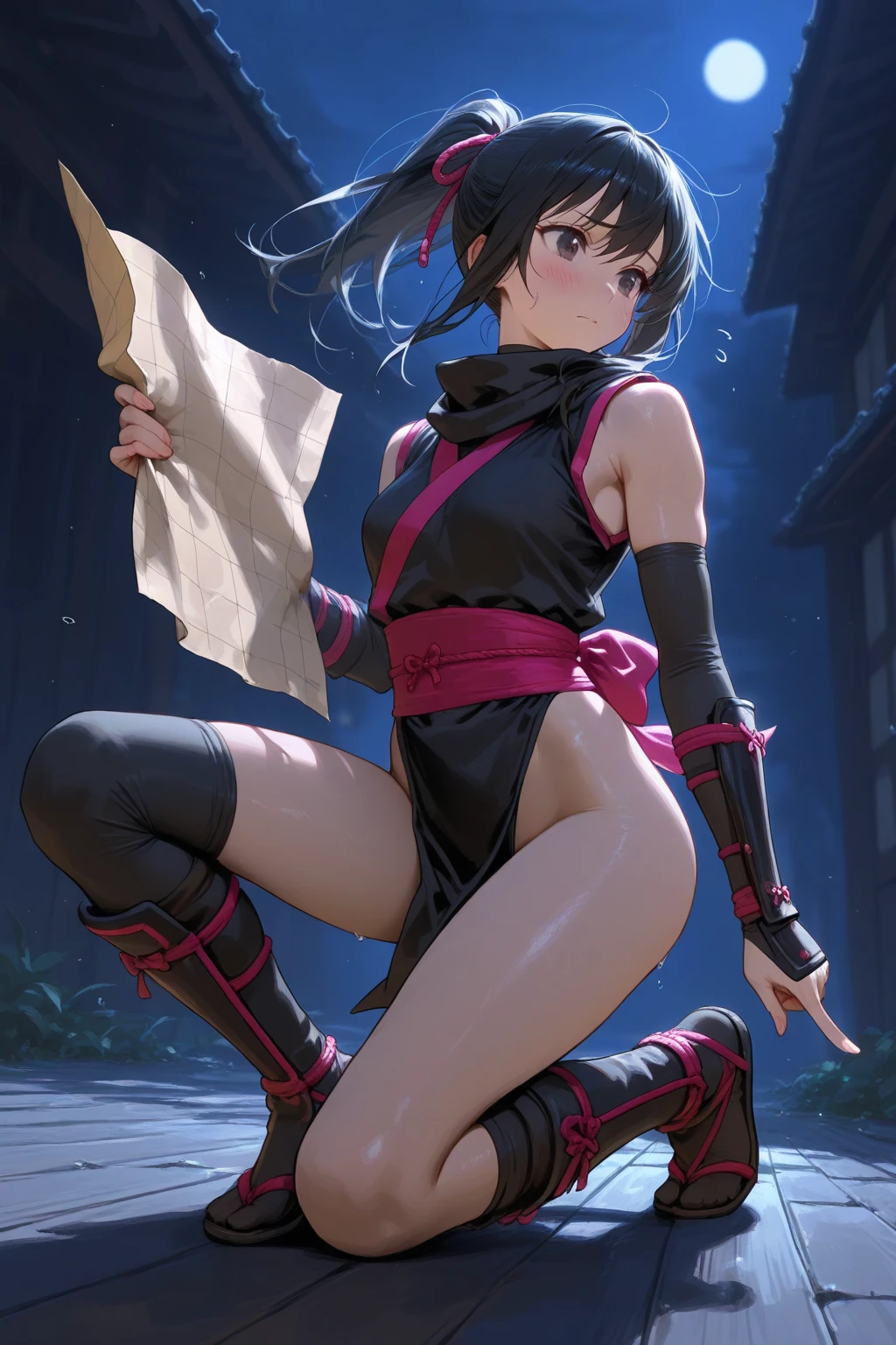 Cheongsam back panties female