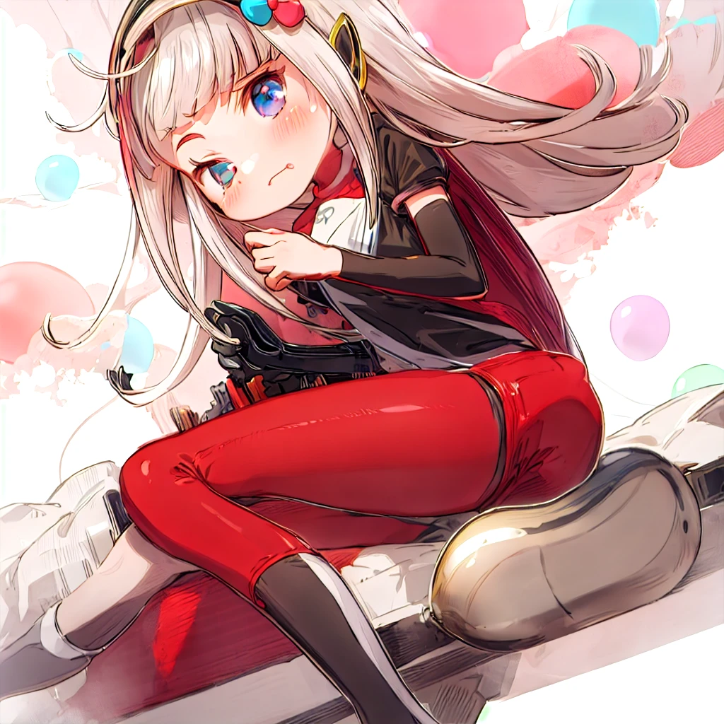 highr，1girll，Long legs，Red and black shirts，Red and black skirt，Red and black mechanical windproof boots，Large red and black trench coat，Long red and black hair，red color eyes，stand posture，HighestQuali,4K，Chinese girl design，Genshin detailed art，Anime character design，anime concept art，pretty anime character design，anime character reference sheet，[character  design]，4K，the detail，HighestQuali