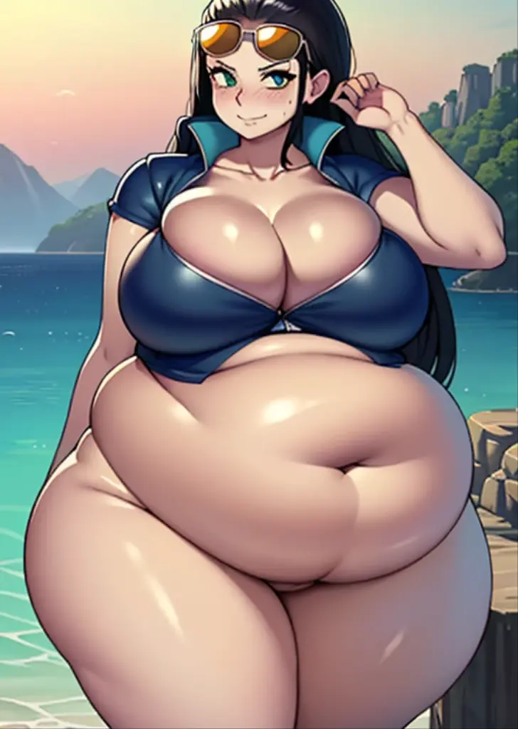 Fattest pregnant slut in the world, biggest belly ever, humongous weight gain, super size, ssbbw, super heavyweight, stuffed belly, huge, gigantic, enormous, morbidly obese, very fat, very big belly, overweight, tight bikini, camel toe, Shego