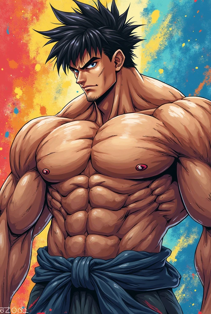 Youthful feeling，( Tattoo),(Thick body hair)，Upper body，(He was wearing baggy shorts，Revealing his length, muscular, hairy)，（Leaning against a tree),(For the audience) ，(Put his hands on his waist)， (Focus on your audience) ，(There is a huge bulge in the area)，sideways，Sharp eyes，(Thick dark brown hair)，(Bottom-up view)，Broad shoulders，Muscles protrude a lot，Highest image quality，cartoon ，Anime Wallpaper，Chest muscle expansion，spread your legs，Sexy,(main part, best quality)，((Exaggerated muscle bulge))，The protagonist is tall，muscular and bulky, muscular characters, Awesome and cool, tall and muscular, muscular!!, Very strong, muscular attractive men, Huge muscles, Big Muscle, Muscle Man, Anime handsome man, muscular!, Giant muscles, muscular bodies，(canto da foto de baixo para cima) (imagem da mais alta qualidade) ，Close-up photos，Lion man ,real, jovem, , vestindo shorts, virilha saliente, imagem de anime, Leaning against a tree, pernas bem abertas, male face, bonito rosto jovem, cabelo subcortado, huge muscle muscles of the chest, large strong thigh muscles, Biceps Sinewy muscles, Corpo enorme, corpo tonificado devido ao treinamento intenso, Well-developed muscles, ABS transparente de 8 embalagens, 3 metros de altura, topless, , pele brilhante, rede de suor pingando, （hands on thighs）, bare feet, Sem barba，Thick Legs，